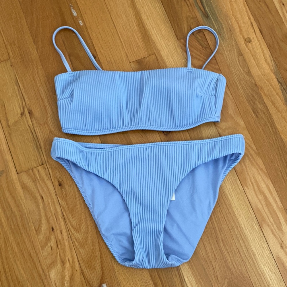 Hollister blue bikini